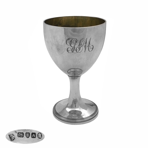 Georgian Silver  Goblet 1796